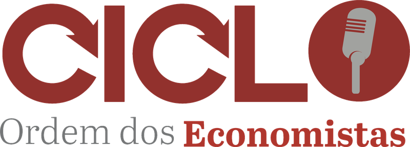 Logótipo original Ciclo e assinatura Ordem dos Economistas sobre transparência